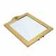 EMIL BRENK "Gilded and diamond set photo frame" 925 Silver, 20th c. - photo 1