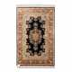 Oriental silk carpet. ZHENPING/CHINA, 2000s, 121x79 cm. - Foto 1