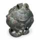 AN ARCHAIC BRONZE MYTHICAL ANIMAL FORM CENSER AND COVER - фото 1