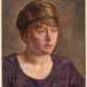 Paul ZEHNDER (1884-1973), Portrait einer jungen Dame, Öl auf Leinwand, signiert - Foto 1