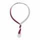 AN ELEGANT RUBY AND DIAMOND `MYSTERY SET` NECKLACE, BY VAN CLEEF & ARPELS - Foto 1