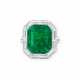 FORMS EMERALD AND DIAMOND RING - Foto 1