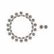 HARRY WINSTON SET OF GRAY CULTURED PEARL AND DIAMOND JEWELRY - фото 1