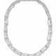 TIFFANY & CO. DIAMOND `THREE ROW FRINGE` NECKLACE - фото 1