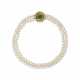 NO RESERVE | CHAUMET EMERALD, CULTURED PEARL AND DIAMOND NECKLACE - Foto 1
