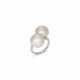 NATURAL PEARL 'TOI ET MOI' RING - photo 1
