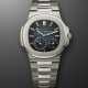 PATEK PHILIPPE, STAINLESS STEEL 'NAUTILUS' WITH MOON PHASES, REF. 5712/1A - фото 1