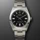 ROLEX, STAINLESS STEEL 'OYSTER PERPETUAL' WITH BLACK DIAL, REF. 126000 - фото 1