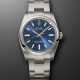 ROLEX, STAINLESS STEEL 'OYSTER PERPETUAL' WITH BLUE DIAL, REF. 124200 - фото 1