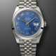 ROLEX, STAINLESS STEEL 'DATEJUST' WITH BLUE AZZURO DIAL, REF. 126300 - photo 1