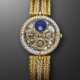 GERALD GENTA, POSSIBLY UNIQUE TWO COLOURED GOLD AND DIAMOND-SET SKELETONIZED PERPETUAL CALENDAR WRISTWATCH WITH MOON PHASES, REF. 21251 - фото 1