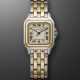 CARTIER, STAINLESS STEEL AND YELLOW GOLD 'PANTHERE', REF. 1100 - photo 1