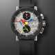 ALAIN SILBERSTEIN, LIMITED EDITION RUBBER COATED STAINLESS STEEL CHRONOGRAPH 'KRONO BAUHAUS', NO. 587/999 - Foto 1