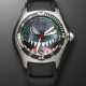 CORUM, LIMITED EDITION STAINLESS STEEL FLYING SHARK 'BUBBLE DIVE BOMBER', REF. 82.180.20 - Foto 1