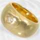Massiver, luxuriöser Chopard Designer Goldschmiedering "Happy Diamonds", Markenschmuck aus 18K Gold - Foto 1