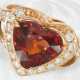 Ring: Sehr schöner Damenring mit seltenem Spessartin ( Mandarin Granat ), ca. 4,78ct - фото 1