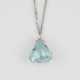 AQUAMARIN-COLLIER MIT BRILLANTEN - photo 1