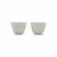 A PAIR OF WHITE JADE CUPS - фото 1