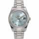 ROLEX, REF. 218206, DAY-DATE II, A PLATINUM WRISTWATCH WITH ITALIAN DAY AND DATE - фото 1