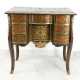 A French baroque small writing desk decorated in Boule technique intarsias - photo 1
