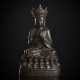 Bronze des sitzenden Buddha - Foto 1
