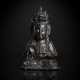 Bronze des sitzenden Guanyin - photo 1