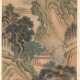 Zwei Landschaftsmalereien nach Qian Weicheng (1720-1772) - Foto 1