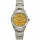 ROLEX, REF. 277200, OYSTER PERPETUAL, A STEEL WRISTWATCH WITH LACQUERED YELLOW DIAL - photo 1