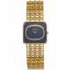 PATEK PHILIPPE, REF. 4183/1J-200, A FINE 18K YELLOW GOLD BRACELET WATCH WITH BLUE DIAL - Foto 1