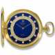 ROLEX, REF. 3759, CELLINI, A VERY RARE AND HIGHLY DESIRABLE 18K YELLOW GOLD POCKET WATCH WITH LAPIS LAZULI AND DIAMOND-SET DIAL - photo 1