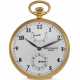 PATEK PHILIPPE, REF. 972/1, AN 18K YELLOW GOLD LEPINE POCKET WATCH WITH POWER RESERVE - фото 1