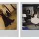 TWO CANDID POLAROID PHOTOGRAPHS OF DONNA SUMMER MODELING DRESSES - фото 1