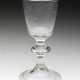 barockes Kelchglas mit Glockenfuß - фото 1
