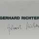 Gerhard Richter (Dresden 1932). Gerhard Richter und die Romantik. - Foto 1