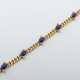 Armband mit Lapis Lazuli und Diamanten Gustav Hauber, S - photo 1