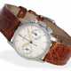 Armbanduhr: sehr seltener Damen-Chronograph in Edelstahl, Eterna 50er Jahre - Foto 1