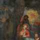 Kirchenmaler des 19. Jh. ''Heilige Familie'', unter ein - Foto 1