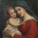 Kirchenmaler des 19./20. Jh. ''Maria mit Kind'', Darste - Foto 1