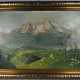 Walter Thamm (1885 - 1938) - Blick über Berchtesgaden auf den Watzmann - Foto 1
