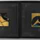 Zwei geometrische Bilder, 1987, signiert ?Syrun Heini? - photo 1