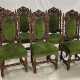 6er Satz flämische Barockstühle, wohl Belgien um 1880 - фото 1