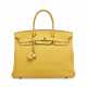 A SOLEIL CLÉMENCE LEATHER BIRKIN 35 WITH GOLD HARDWARE - Foto 1