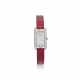 A 18 K WHITE GOLD & DIAMOND SET NANTUKET TPM QUARTZ WRIST WATCH WITH SHINY BRAISE ALLIGATOR STRAP - фото 1