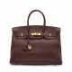 A HAVANE FJORD LEATEHR BIRKIN 35 WITH GOLD HARDWARE - фото 1