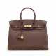 A BRÛLÉE TOGO LEATHER BIRKIN 35 WITH GOLD HARDWARE - фото 1