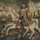 Spanien 17./18. Jh. - Ein Reiter mit Schwert und einem Schild mit Christusmonogramm im Kampf gegen Nichtchristen - фото 1