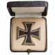Eisernes Kreuz 1939 1. Klasse, im Verleihungsetui - Foto 1