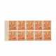 Allied occupation (joint issues) - Control Council 1947, 24 Pfennig rare color variant vivid brown-orange, - фото 1
