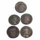 Roman late antiquity 5 bronzes from the time of Galerius 3rd/4th c. AD -. - Foto 1