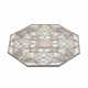 SHREVE, CRUMP & LOW CO. octagonal coaster made of glass with silver fittings, 19th/20th c., - фото 1